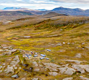 aerial photo, aerial photo, aerial photos, aerial photos, alpine station, autumn, drone aerial, drnarbild, drnarfoto, Helags, Herjedalen, installations, landscapes, ski resort