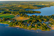 aerial photo, aerial photo, aerial photos, aerial photos, drone aerial, drnarfoto, Hemlunda, landscapes, North Bothnia, Pitea, samhllen, summer, Svenskbyfjrden