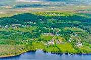 aerial photo, aerial photo, aerial photos, aerial photos, drone aerial, drnarfoto, Herjedalen, Herr, landscapes, summer, Sveg lake, villages