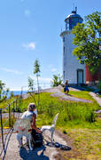 Angermanland, attraction, attractions, buildings, hga kusten, Hgbonden, Hgbondens, installations, lighthouse, lighthouse tower, summer, summer day, utflyktsml, water