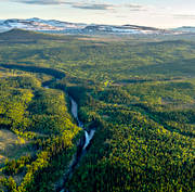 aerial photo, aerial photo, aerial photos, aerial photos, attractions, canyon, drone aerial, drnarfoto, Hllingsfallet, Jamtland, kanjon, landscapes, summer, swedish mountains, water fall