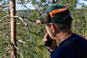 conversation, ear muff, hunter, hunting, hunting radio, moose hunting, radio