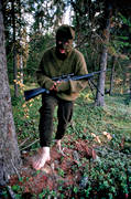aim, allmnjakt, bird hunting, camouflage, camouflage, creep, hunter, hunting, shoot, stalk