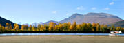 aeroplane, autumn, autumn colours, Kamajakka, Kaskajakka, Kvikkjokk, landscapes, Lapland, mountain, panorama, panorama pictures