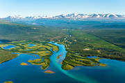 aerial photo, aerial photo, aerial photos, aerial photos, drone aerial, drnarfoto, glacirvatten, jkelvatten, Kamajakka, Kvikkjokk, landscapes, Lapland, mountain pictures, participate, participate landscape, Saggat, Sarek, summer