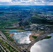 aerial photo, aerial photo, aerial photos, aerial photos, drone aerial, drönarfoto, Kiruna, Lapland, mine, städer