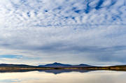 autumn, horizon, Jamtland, Klahaugen, lake, landscapes, Medstugusjn, mountain, mountain lake, mountain top