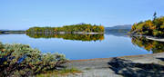 autumn, autumn colours, Kult lake, landscapes, Lapland, panorama, panorama pictures, Ropentjakke, Saxnas, Stoken, summer