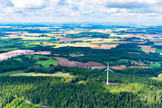 aerial photo, aerial photo, aerial photos, aerial photos, drone aerial, drnarfoto, kulturlandskap, Laggarebolet, landscapes, odlingslandskap, summer, Vstergtland, wind power plants