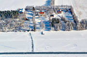 aerial photo, aerial photo, aerial photos, aerial photos, drone aerial, drnarfoto, Froson, ice track, Jamtland, kungsgrden, Kungsgrdsviken, Ostersund, tail-wind, winter