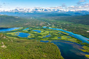 aerial photo, aerial photo, aerial photos, aerial photos, drone aerial, drnarfoto, Kvikkjokk, landscapes, Lapland, participate, participate landscape, participate landscape, Sarek, summer