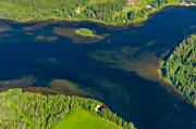 aerial photo, aerial photo, aerial photos, aerial photos, angling, drone aerial, drnarfoto, fishing spots, Indal river, Jamtland, Kvisslestrmmen, Kvitsle, summer