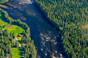 aerial photo, aerial photo, aerial photos, aerial photos, angling, drone aerial, drnarfoto, fishing spots, Indal river, Jamtland, Kvisslestrmmen, Kvitsle, summer