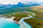 aerial photo, aerial photo, aerial photos, aerial photos, Bieskehavrre, drone aerial, drnarfoto, fjllbilder, glacirer, glacirvatten, jkelvatten, Labbajhks, Lairo, Lairojkk, Lairoslieddo, Lapland, mountain stream, participate landscape, Pieskehaurestugan, Pieskejaure, Salajiegna, Stuorrajiegna, sulitelma, swedish mountains