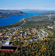 aerial photo, aerial photo, aerial photos, aerial photos, blygruvan, community, drone aerial, drnarfoto, Laisan, Laisvall, Lapland, samhllen