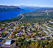 aerial photo, aerial photo, aerial photos, aerial photos, autumn, autumn colours, blygruvan, drone aerial, drnarfoto, gruvsamhlle, Laisan, Laisvall, Laisvallsby, landscapes, Lapland