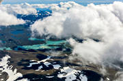 aerial photo, aerial photo, aerial photos, aerial photos, cloud, drone aerial, drnarfoto, Kukkesvagge, landscapes, Lapland, Lietjitjaure, summer