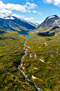 aerial photo, aerial photo, aerial photos, aerial photos, drone aerial, drnarfoto, landscapes, Lapland, Livamjaure, Livamvagge, summer, Suorrekaise