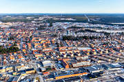 aerial photo, aerial photo, aerial photos, aerial photos, Blomngen, drone aerial, drnarfoto, Jamtland, Marielund, Ostersund, stder, winter