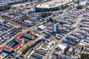 aerial photo, aerial photo, aerial photos, aerial photos, drone aerial, drnarfoto, Jamtland, Marielund, Ostersund, stder, winter