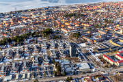 aerial photo, aerial photo, aerial photos, aerial photos, drone aerial, drnarfoto, Jamtland, Marielund, Ostersund, stder, winter