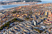 aerial photo, aerial photo, aerial photos, aerial photos, drone aerial, drnarfoto, Jamtland, Marielund, Ostersund, stder, winter