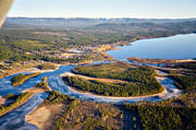 aerial photo, aerial photo, aerial photos, aerial photos, autumn, drone aerial, drnarfoto, Hedeviken, Herjedalen, landscapes, Ljusnan, meanders, Vikar lake