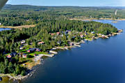 aerial photo, aerial photo, aerial photos, aerial photos, cabins, drone aerial, drönarfoto, landscapes, Medelpad, summer