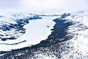 aerial photo, aerial photo, aerial photos, aerial photos, drone aerial, drnarfoto, Jamtland, landscapes, Mealhka, Mjlkvattnet, Oldfjallen, Stor-Mjlkvattnet, stores, strmrnna, vattenkraftsmagasin, winter