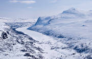 aerial photo, aerial photo, aerial photos, aerial photos, drone aerial, drnarfoto, Friningen, Jamtland, landscapes, mountain, mountain top, Sielkentjahke, winter