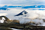 aerial photo, aerial photo, aerial photos, aerial photos, cloud, drone aerial, drnarfoto, holy, landscapes, Lapland, mountain, mountain pictures, mountain top, Slugga, summer