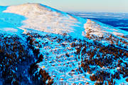 aerial photo, aerial photo, aerial photos, aerial photos, Areskutan, Bydalen, drone aerial, drnarfoto, Fjllhalsen, Jamtland, landscapes, mountain huts, West Mountain, winter