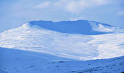 landscapes, Lapland, mountain, mountain range, Skalvattnet, winter