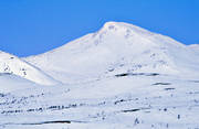 Darneke, landscapes, Lapland, mountain, mountain range, winter