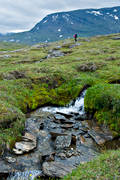 alpine hiking, clean, creek, klart, mountain stream, national park, Padjelanta, run(s), running, summer, vatten, water, ventyr