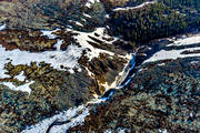 aerial photo, aerial photo, aerial photos, aerial photos, Dalarna, drone aerial, drnarfoto, Fulufjllet, Fulufjllets, landscapes, mountain, national park, Njupeskr, Njupn, spring, water fall