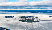 aerial photo, aerial photo, aerial photos, aerial photos, drone aerial, drnarbild, drnarfoto, Great Lake, Jamtland, landscapes, Norderon, Verkon, winter
