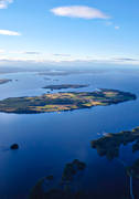 aerial photo, aerial photo, aerial photos, aerial photos, car ferry, drone aerial, drnarfoto, frjelge, Great Lake, Hammarnaset, Jamtland, landscapes, Norderon, samhllen, storsjoflaket, summer, Utarna, Verkon