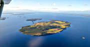 aerial photo, aerial photo, aerial photos, aerial photos, car ferry, drone aerial, drnarfoto, Great Lake, Hammarnaset, Jamtland, landscapes, Norderon, samhllen, storsjoflaket, summer, Utarna, Verkon