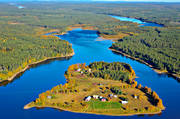 aerial photo, aerial photo, aerial photos, aerial photos, autumn, drone aerial, drnarfoto, farms, landscapes, North Bothnia