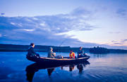 angling, blue, blue, boat fishing, evening fishing, fishing, Indal river, reel, sjvett, spin fishing