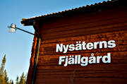 cabins, Herjedalen, Nysätern, Sonfjället, summer farm pasture