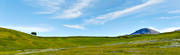 alpine birch, blue, fjllng, green, landscapes, Lapland, national park, Padjelanta, panorama, sky, spreads, expanses, tree, ppet landskap, ppna landskap