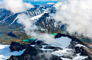 aerial photo, aerial photo, aerial photos, aerial photos, drone aerial, drnarfoto, landscapes, Lapland, national park, Pierikjaure, Sarek, summer, par