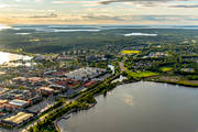 aerial photo, aerial photo, aerial photos, aerial photos, drone aerial, drnarfoto, gsthamn, Hamnplan, landscapes, North Bothnia, Pitea, samhllen, summer, Srfjrden