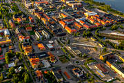 aerial photo, aerial photo, aerial photos, aerial photos, centre, drone aerial, drnarfoto, landscapes, North Bothnia, Pitea, samhllen, summer