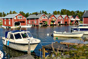 boat harbour, boat house, boat-houses, Halsingland, installations, small-boat harbour