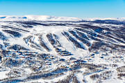 aerial photo, aerial photo, aerial photos, aerial photos, drone aerial, drnarfoto, Herjedalen, installations, Ramundberget, ski resort, ski resort, ski slopes, winter