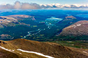 aerial photo, aerial photo, aerial photos, aerial photos, drone aerial, drnarfoto, landscapes, Lapland, Laponia, national park, Rapa Valley, Rapatno, Sarek, summer