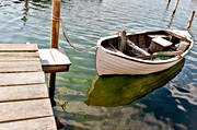 boat, Bohusln, bridge, coast, communications, fishing, Havstenssund, port, rowboat, sea, summer, water, work